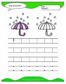 Çizgi Çalışma Sayfaları